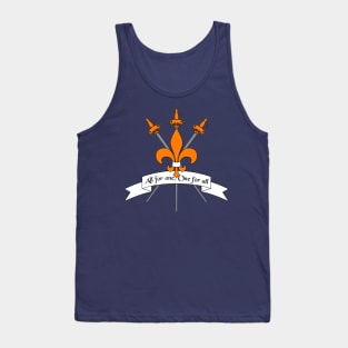 All for One Musketeers Tank Top